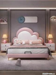 佛山大厂货，高质量仿真皮，实木床边，高密度海绵，带实木床板，全新包装，特价处理 - 延安28生活网 yanan.28life.com