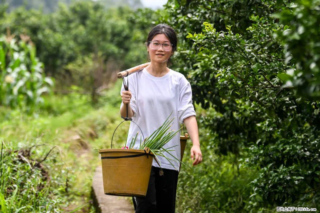 全网追的“扁担女孩”，找了一份暑假工，时薪12元 - 延安生活资讯 - 延安28生活网 yanan.28life.com